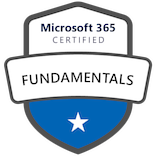 Microsoft 365 Certified: Fundamentals badge